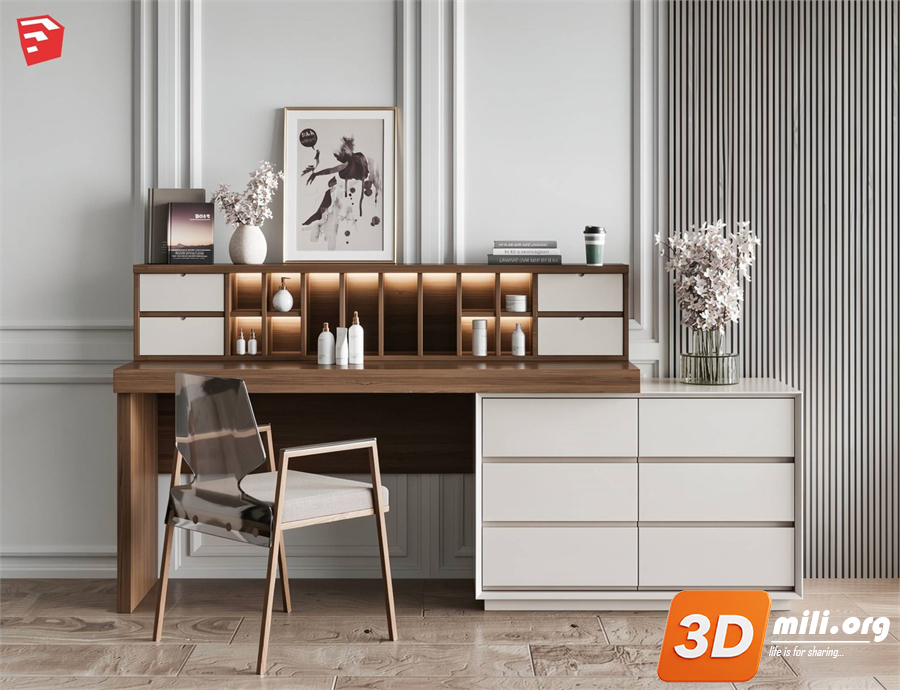 Dressing Table Skp Files 